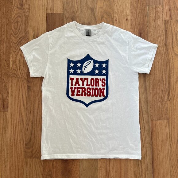 taylor swift - NFL - taylor's version t shirt - women's size S - Picture 1 of 4